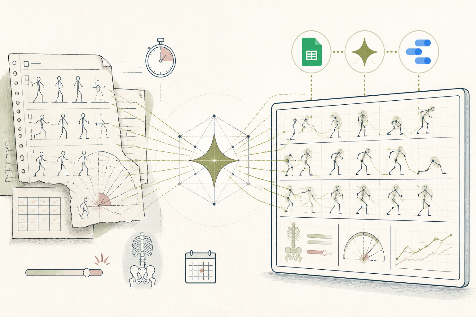 Cover illustration for Analysing Patient Movement Patterns with AI