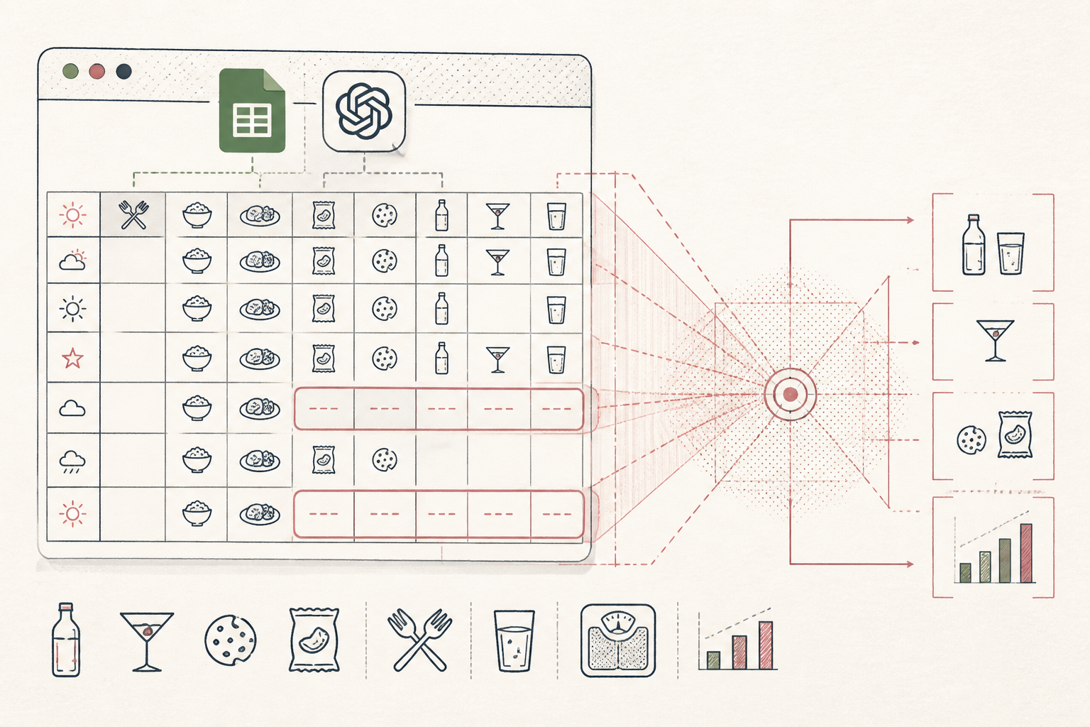 Cover illustration for Calorie Balance Audit Uncovers Hidden Trends