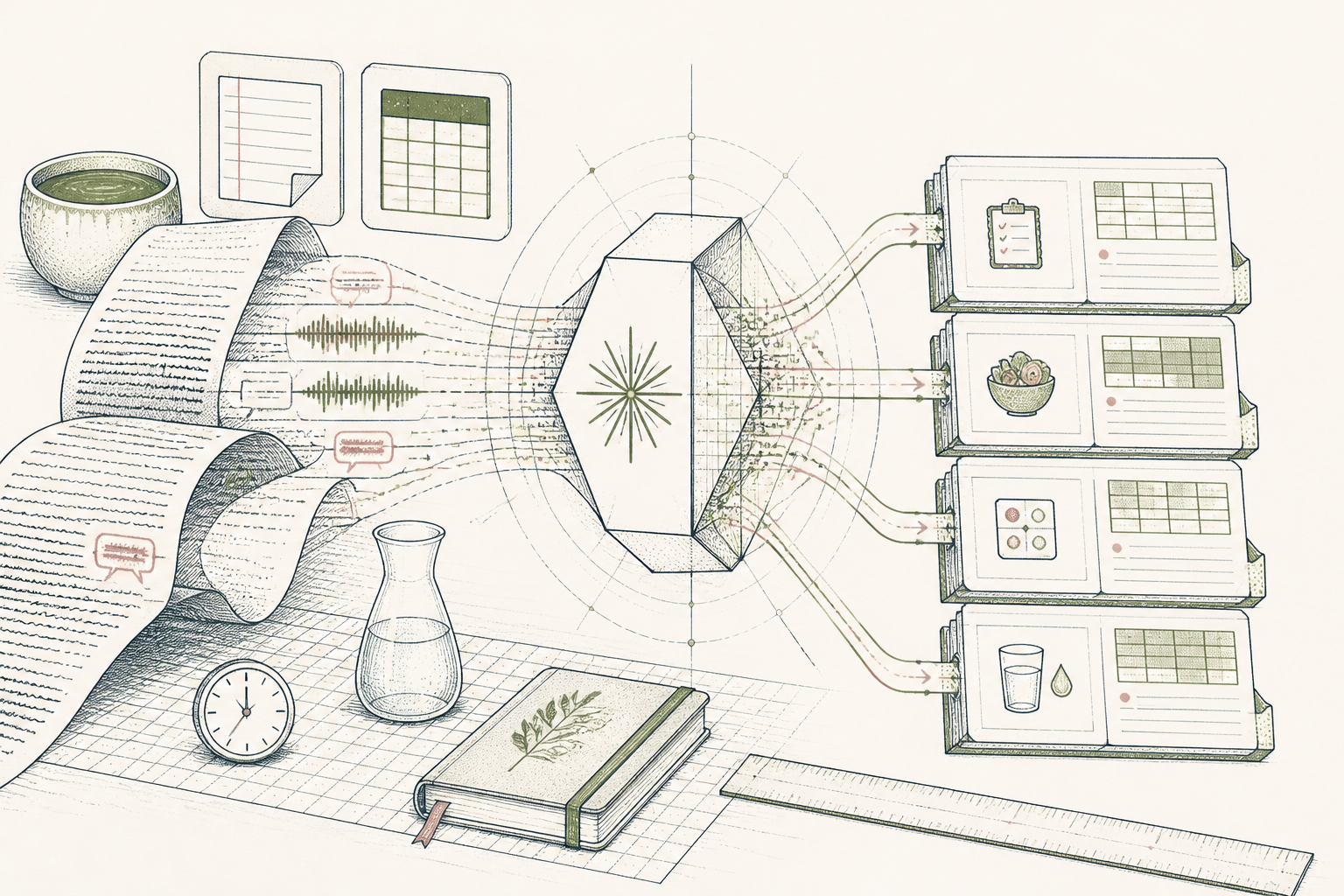 Cover illustration for Eliminating the practitioner afternoon slump with structured intake automation