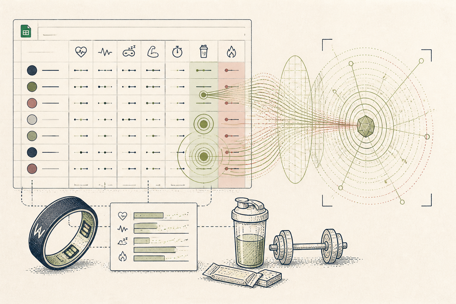 Cover illustration for From Athlete Data to Actionable Recovery Plan