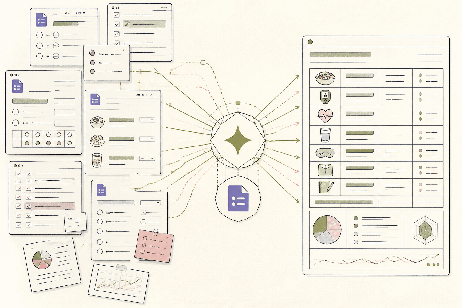 Cover illustration for From Scattered Intake to Structured Metabolic Review