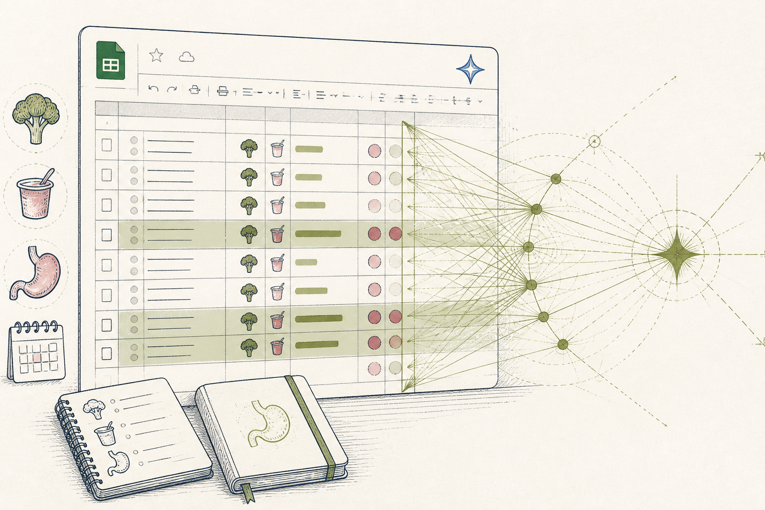 Cover illustration for From Symptoms to Specifics: A Practitioner’s AI-Powered Gut Health Audit
