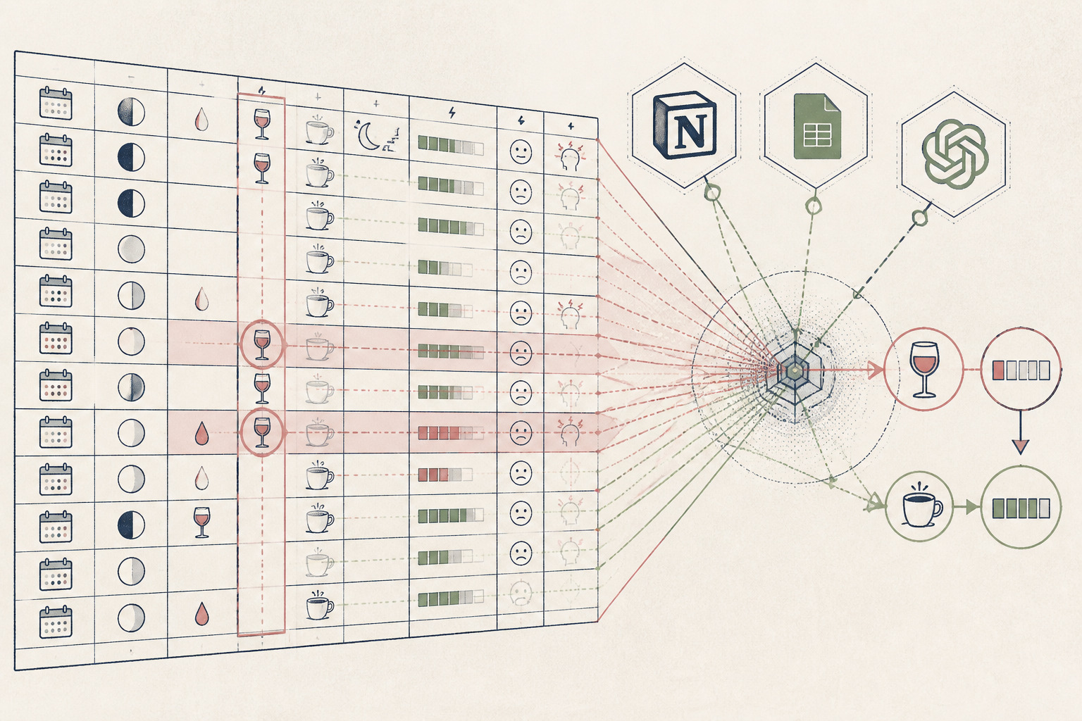 Cover illustration for One Hormone Cycle AI Audit