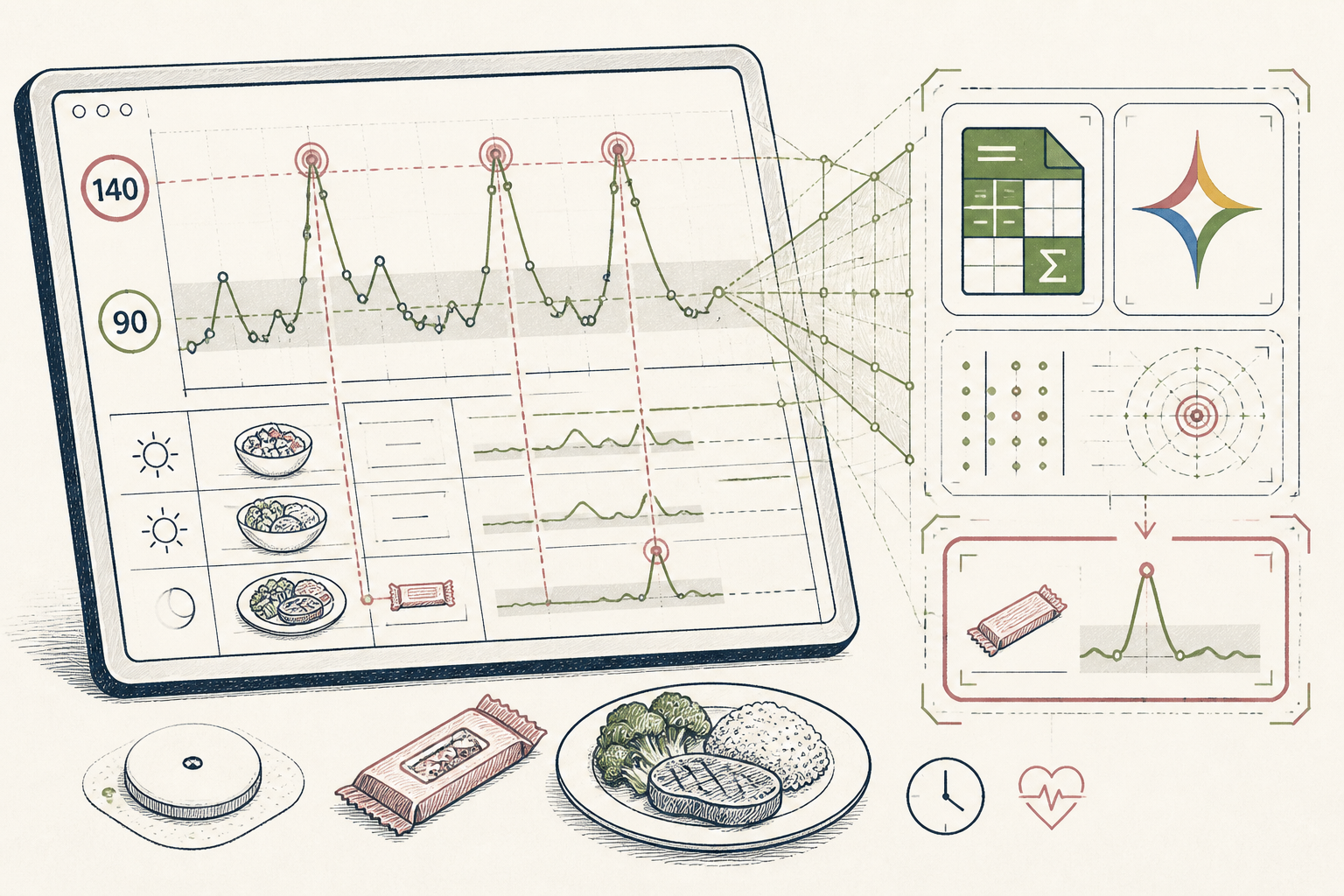 Cover illustration for One Small Shift, Big Metabolic Picture