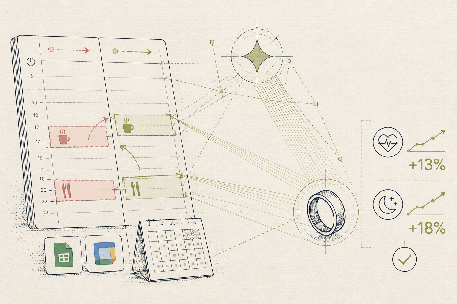 Cover illustration for One Small Shift, Measurable Sleep Improvement