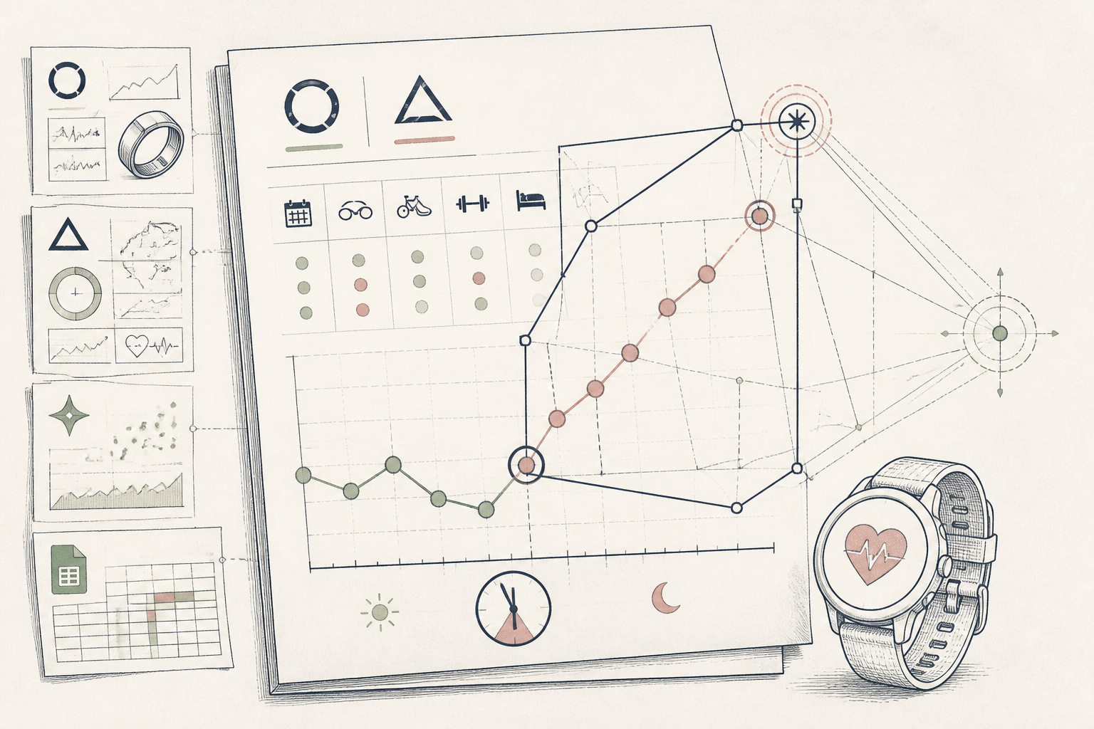 Cover illustration for Weekly Recovery Check-ins: From Scattered to Structured