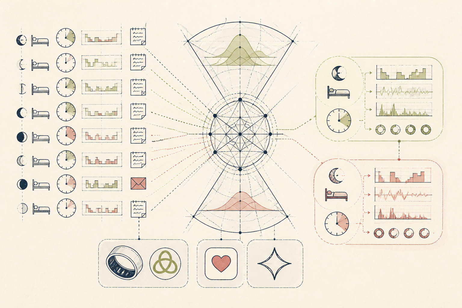 Cover illustration for Weekly Sleep Review: From Scattered Data to Sharp Insights