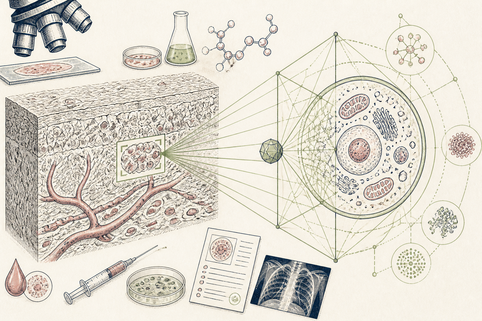 AI Elevates Diagnostics: From Symptom to Sub-Cellular Insight