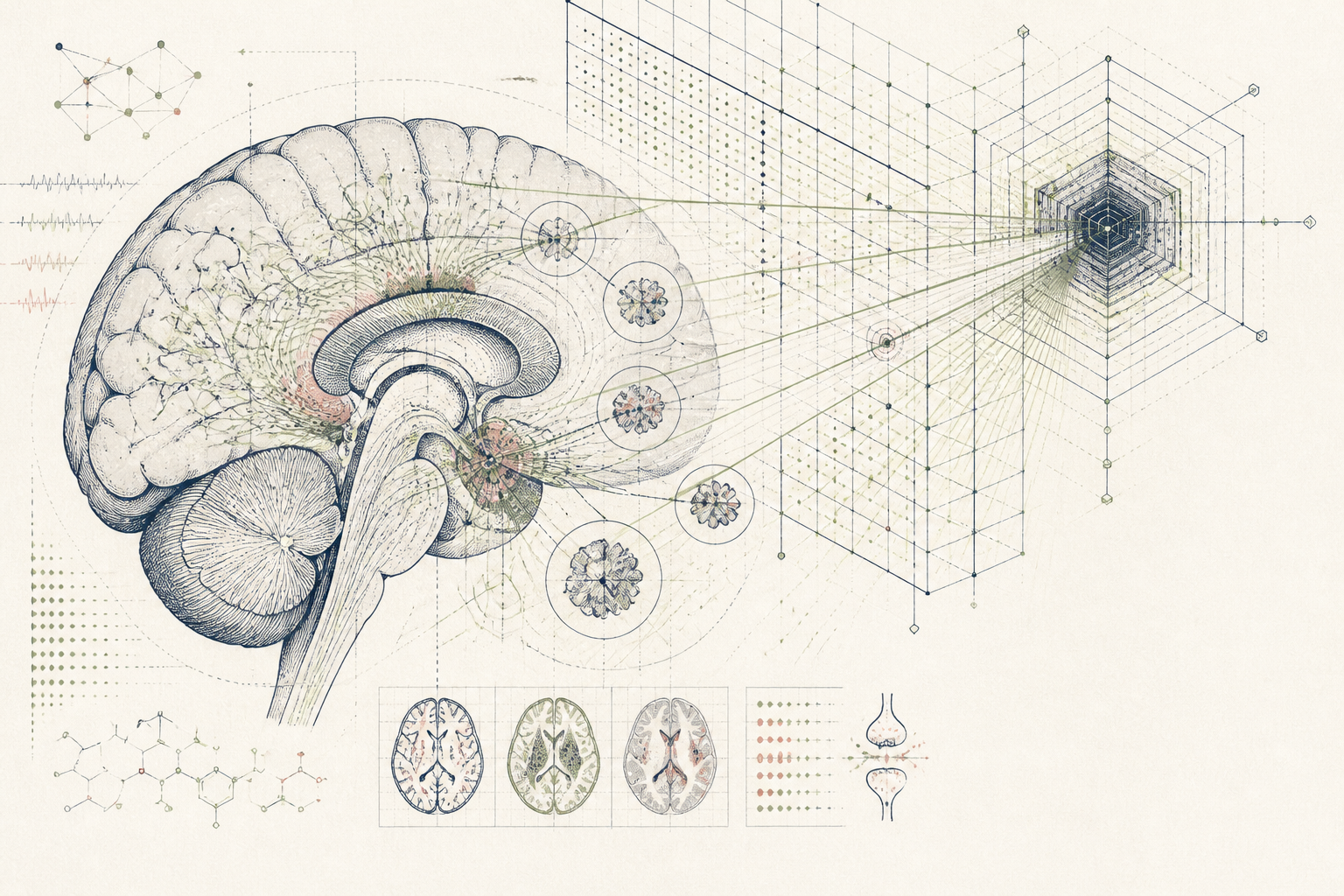 AI Illuminates Cognitive Biology: Brain Models & Early Disease Detection