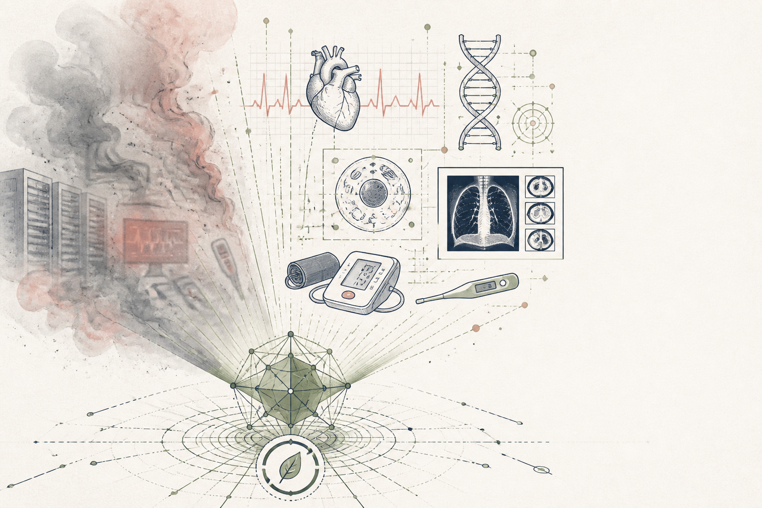 AI's Carbon Footprint Shrinks, Expanding Ethical Health Solutions