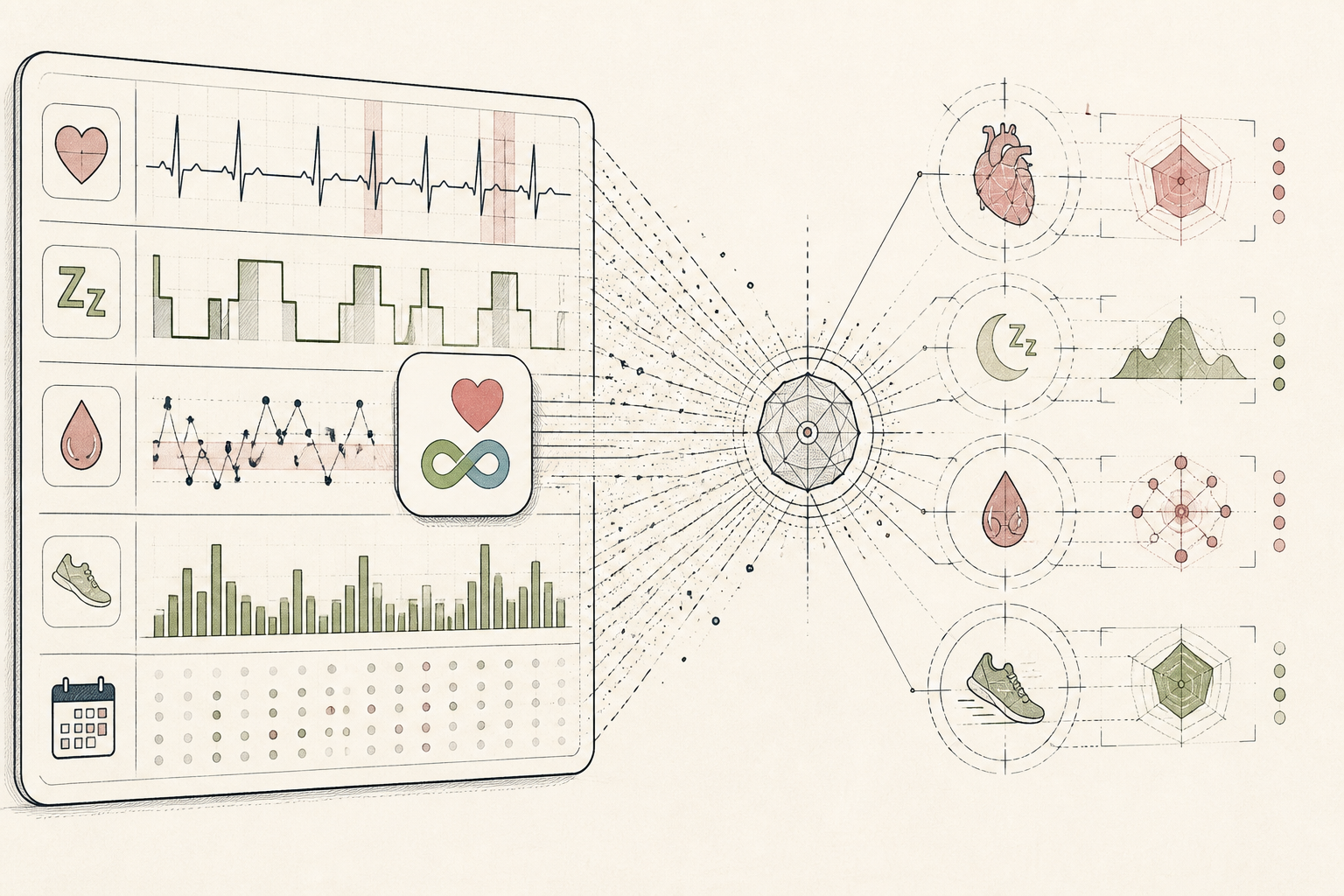 AI's Deeper Gaze: Predicting Future Health from Proxies