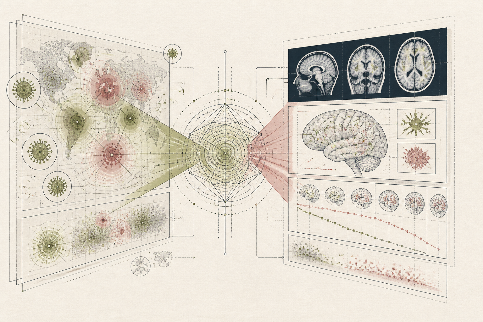 AI's Diagnostic Edge: Safeguarding Against Biothreats and Brain Aging