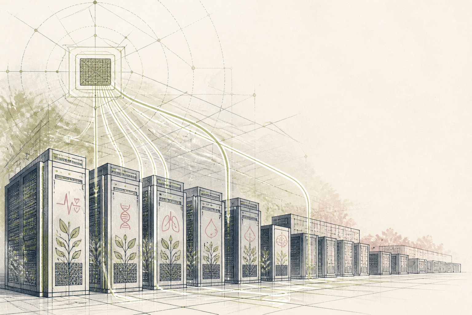 AI's Unseen Footprint: Sustaining Health Data Infrastructure