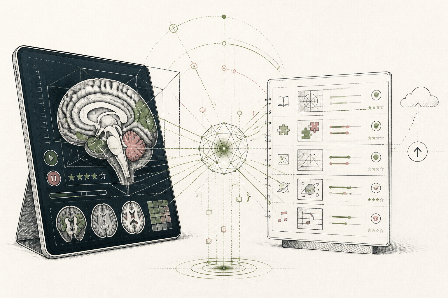 Cognition and Digital Life: A Nuanced AI-Wellness View
