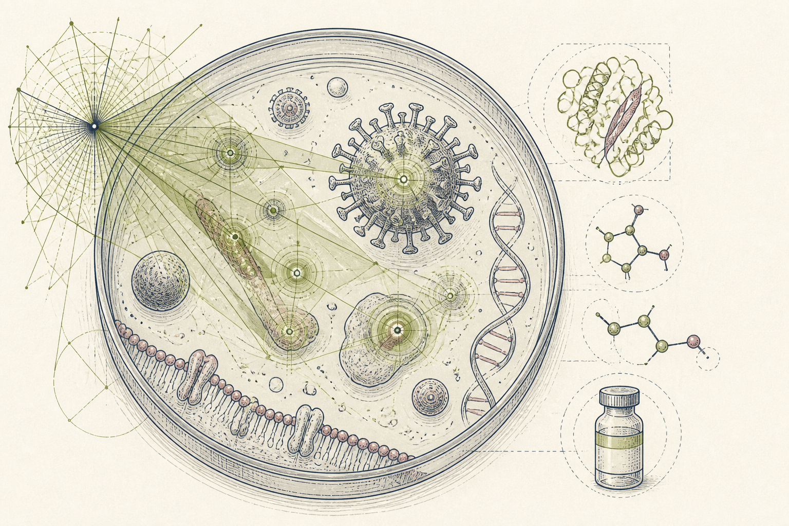 Predicting Health: AI Decodes Disease Vectors & Drug Efficacy