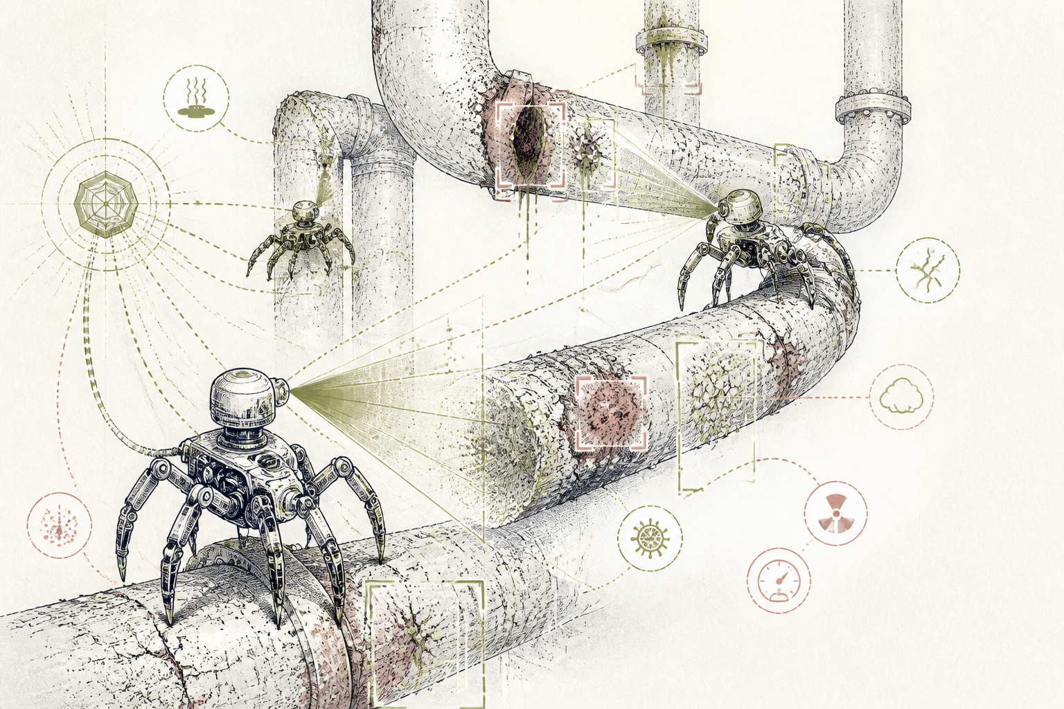 Robotic Health Guardians: AI Secures Public Safety